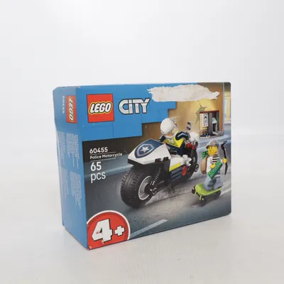 Jeu de construction (Police Motorcycle 60455) de LEGO