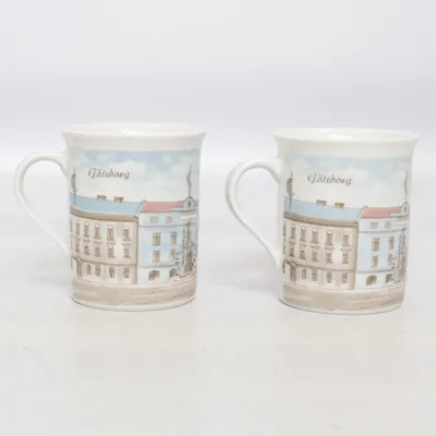 Mug (White, Multicolored) from Eschenbach