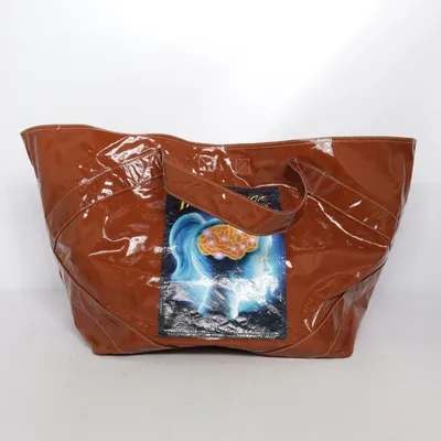 Handbag (Brown, Multicolored) from Bimba y Lola
