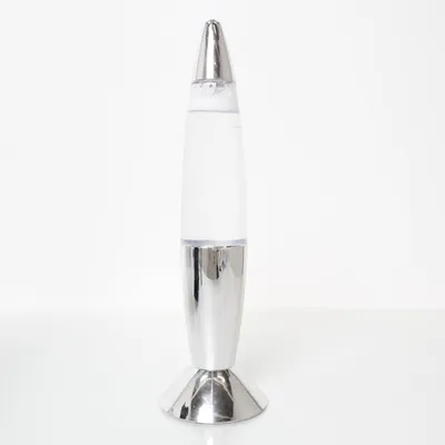 Lavalampa (Silverfärgad, Transparent) från Clas Ohlson