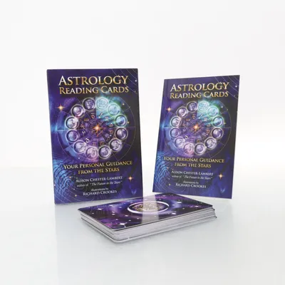 Tarot kort (Blå, Flerfärgad)