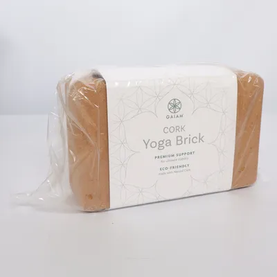 Yogablock (Cork Yoga Brick) från Gaiam