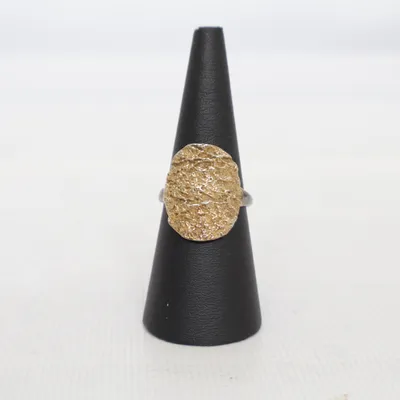 Ring (Guldfärgad) från Maanesten Silver