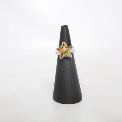 Ring (Zilver, Meerkleurig) Onbekend materiaal