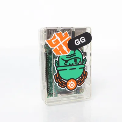 Styrenhet (Grön, Transparent) från Raspberry