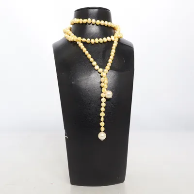 Collier (Jaune, Blanc) Coquillage