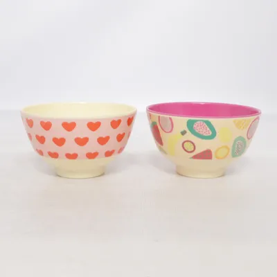 Skål (Rosa, Beige, Röd) från Rice