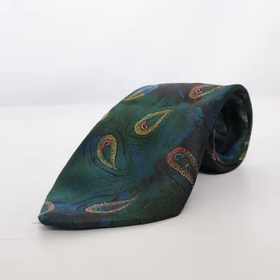 Tie (Green, Blue, Multicolored) from Håkan Troedsson