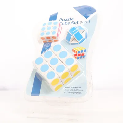 Rubiks cube (Puzzle Cube Set 3-In-1) fra Amo Toys