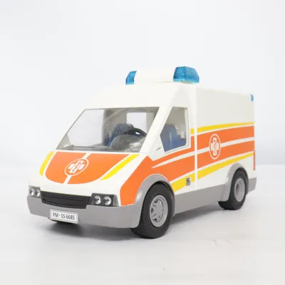 Leksaksbil (Vit, Orange) från Playmobil