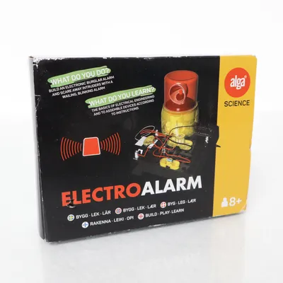 Larm (Svart, Orange) från Alga