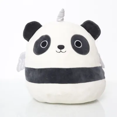 Gosedjur (Vit, Svart, Silverfärgad) från Squishmallows