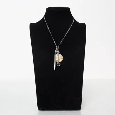 Halsband (Silverfärgad, Gul, Transparent) från Pilgrim Okänd metall