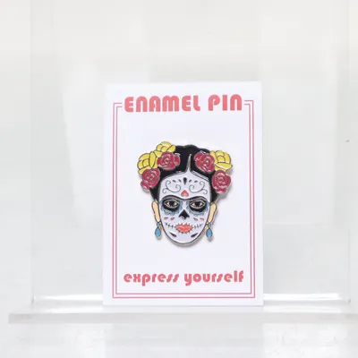 Pin (Lila, Flerfärgad) från Enamel Okänd metall