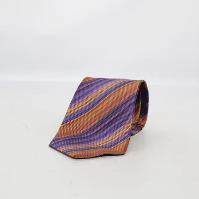 Stropdas (Lila, Oranje, Meerkleurig) van Scabal Zijde