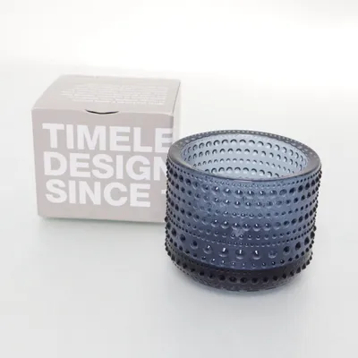 Candle holder (Blue) from Iittala