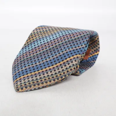 Cravate (Bleu, Multicolore) de Missoni Soie