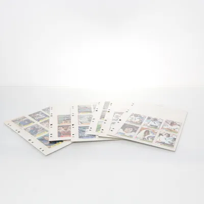 Samlarkort (Vit, Flerfärgad)