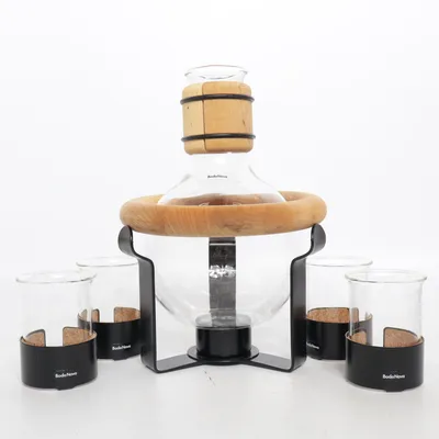 Glühwein Set (Schwarz, Braun) von Boda Nova