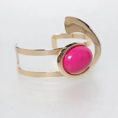 Armband (Guldfärgad, Rosa) Okänd metall
