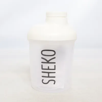 Protein shaker (Hvid) fra Shekou