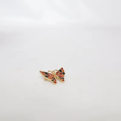 Brosch (Flerfärgad) Okänd metall