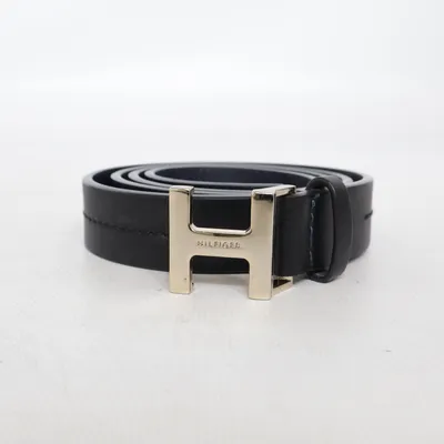 Riem (Zwart) van Tommy Hilfiger Imitatieleer