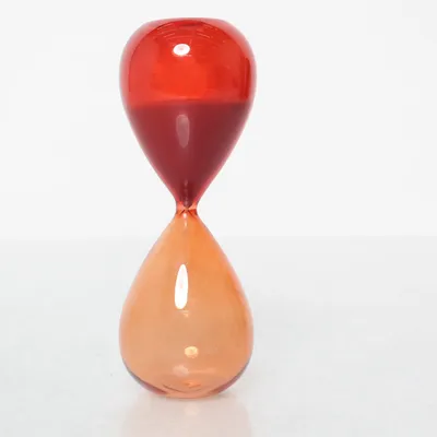 Zandloper (Beige, Rood)