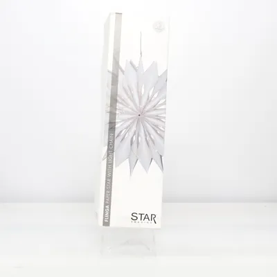 Christmas star (White) from Star Trading