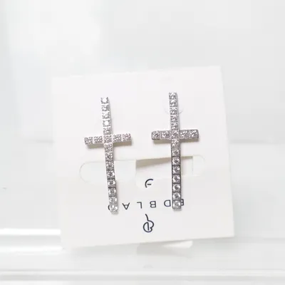 Örhängen (Silverfärgad) från Edblad Okänd metall