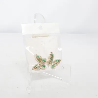 Örhängen (Grön, Guldfärgad) från Jewelry Koppar
