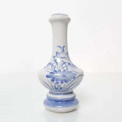 Vase (Blå, Hvid)
