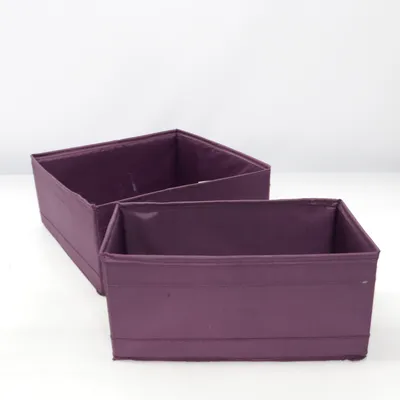 Storage box (Purple) from IKEA Polyester