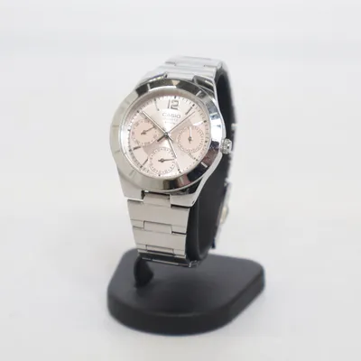 Armbåndsur (Sølv, Pink) fra Casio