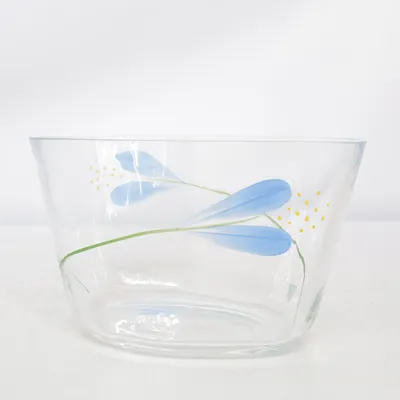 Skål (Transparent, Blå) från Orrefors Sweden