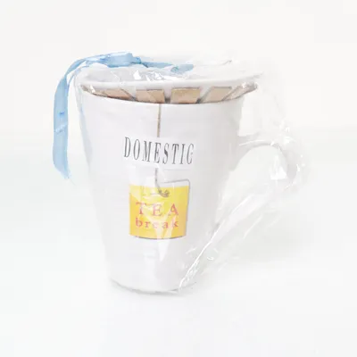 Cup (White, Yellow)
