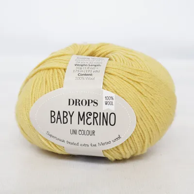 Yarn (Baby Merino) from Drops