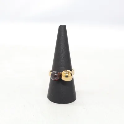 Ring (Goud, Bruin) van Edblad Onbekend materiaal