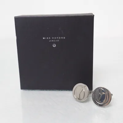 Manschettknappar (Silverfärgad) från Miss & Miss Okänd metall
