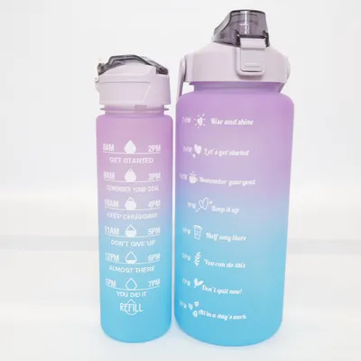 Vattenflaska (Lila, Blå)