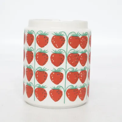 Sockerskål (Vit, Röd, Grön) från Arabia