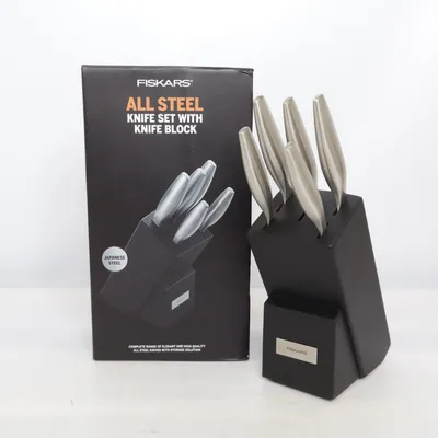 Knivset (Silverfärgad) från Fiskars