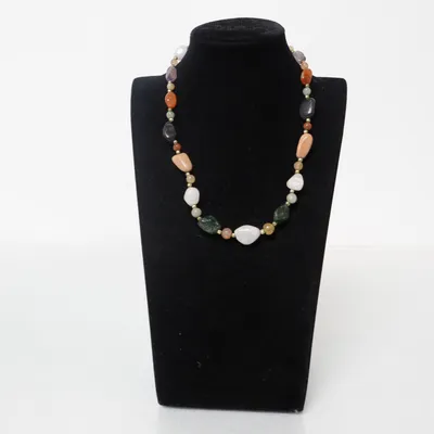 Halsband (Flerfärgad) Bärnsten