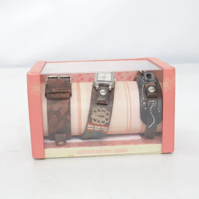 Armbandsur (Brun, Flerfärgad) från Fossil