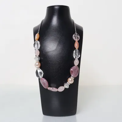 Ketting (Zilver, Meerkleurig) Onbekend materiaal