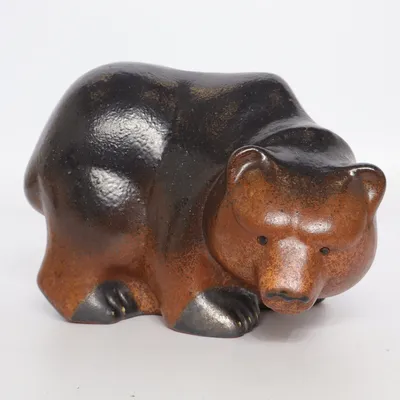 Figurin (Svart, Brun) från Nittsjö