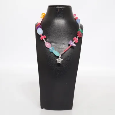 Choker (Flerfärgad) Okänd metall