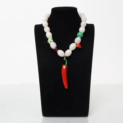 Ketting (Wit, Rood, Groen) van Somini Roestvrij staal