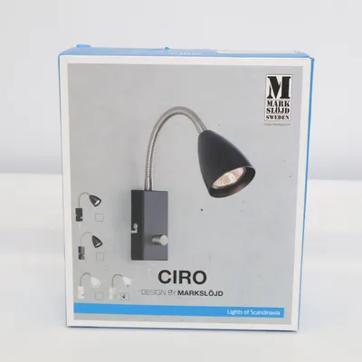 Sänglampa (CIRO) från Markslöjd