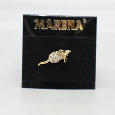 Broche (Goud) van Marena Onbekend materiaal